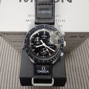 Swatch X Omega Bioceramic Moonswatch Mission To The Moon Watch